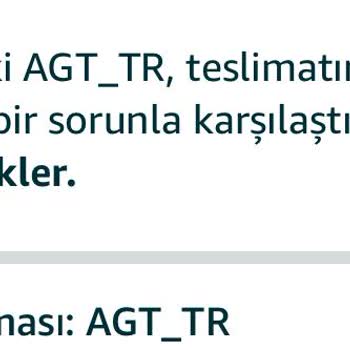 AGT Kargo Teslimat Girişiminde Bulundu Deyip Kargoyu Getirmedi