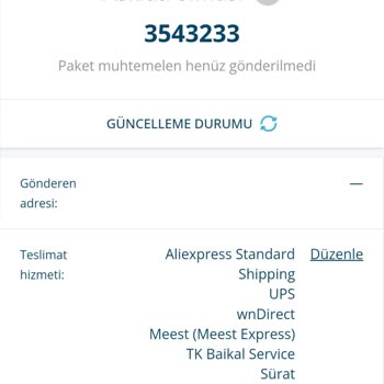 Yves Rocher Siparişimin Teslim Edilmemesi