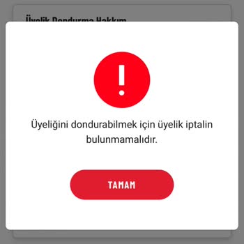 MACfit (Antalya) Üyelik İptali Süreci