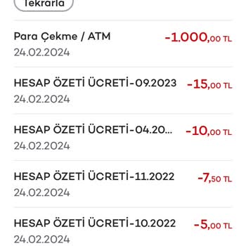 Akbank Hesap Özeti Altında Para Kesiyor