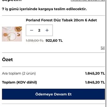 Porland Eksik Ürün Gönderildi