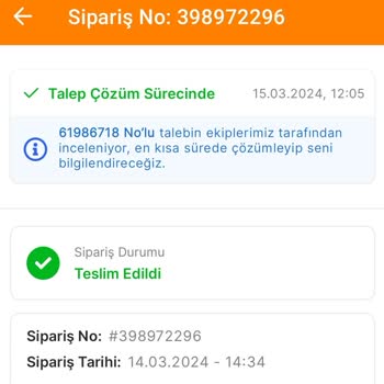Migros Kurye, Müşteri Hizmetleri Ve Mağaza Organize Yalan Sorunu
