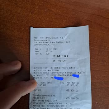 A101 101 Çalışan Ve Sorumlu