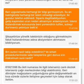 Migros Sanal Market Ayıplı Ürün Değişimi