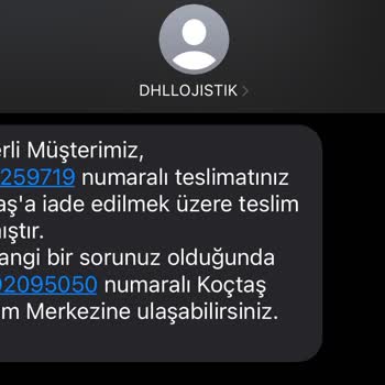 DHL Dhllojistik Kargom Nerede