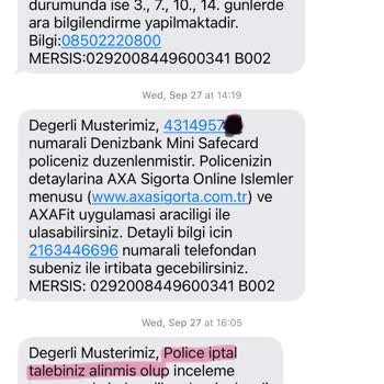 Denizbank Kart Aidatı Ve Sigorta Ücreti Karmaşası