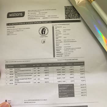 Watsons Yanlış Ürün Gönderimi.