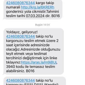 Aras Kargo Kayıp Ve Etik Dışı Davranış