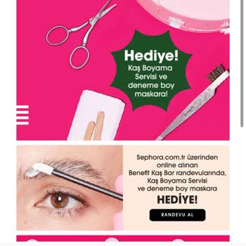 Sephora Benefit Kaş Bar Kaba Muamele