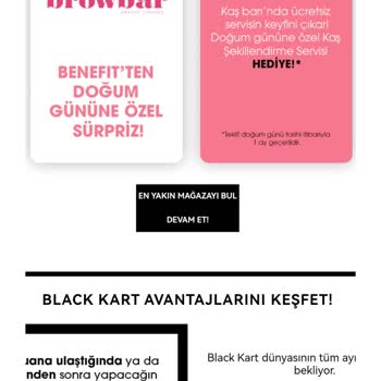 Sephora Benefit Kaş Bar Kaba Muamele