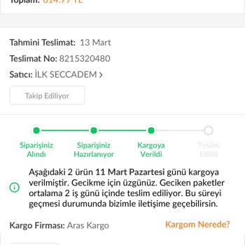 Trendyol'da Yaşanan Gecikme Ve İletişim Sorunları