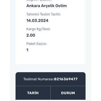 Sendeo Kargo Ürünümü Bulamıyor