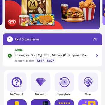 Getir Bana Tanınan Sürede Yemek Getirmedi Ücret İadem Yapılmadı