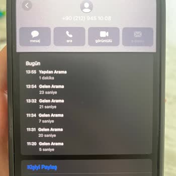 Etimesgut Belediyesi Anket Çalışmalarından Aranıp Rahatsız Ediliyorum