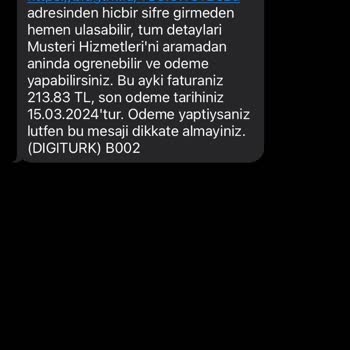 TurkNet Tarafından Aradıklarını Söyleyip Digiturk Üyesi Yapıldım