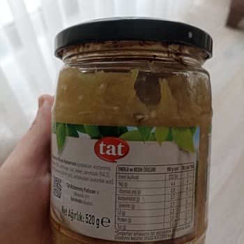 Tat Gıda Köz Patlıcan Konservesi Bozuk Çıktı