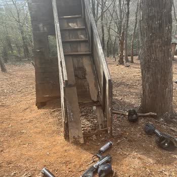 Evo Sports Bakımsız Kırık İlgilenilmeyen Paintball Sahası