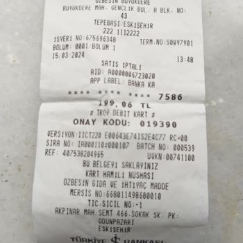 Özbesin Market Özbesin ESOGÜ Karşısı Fiyat Uyuşmazlığı