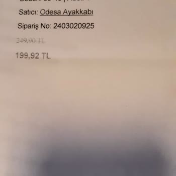 FLO Ayakkabı Talebim Çözülmüyor Acil