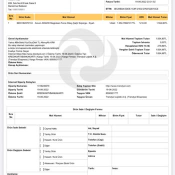 Arzum Markanın Yetersiz Hizmeti