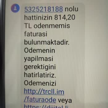 Turkcell Başkasına Ait Borç