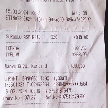 BİM Kumtel Aspiratör Fiyat Farkı