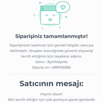 By Hilal Yetiş Ürünümü Göndermiyorlar Ve Mesajlarıma Dönüş Yapmıyorlar