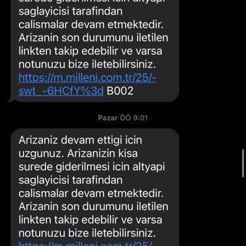 Millenicom İnternet Kopma Sorunu