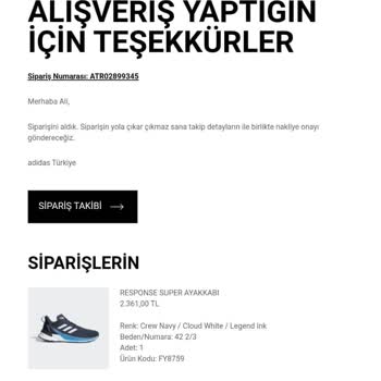 Adidas Gibi Kurumsal Bir Firmadan Beklenmeyen Bir Davranış