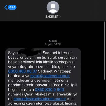 Sadenet Türk Telekom Adı İle T. C. İstiyor