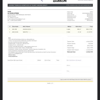 Vivense Ürünün Kurulumunda Yaşadığım Mağduriyet