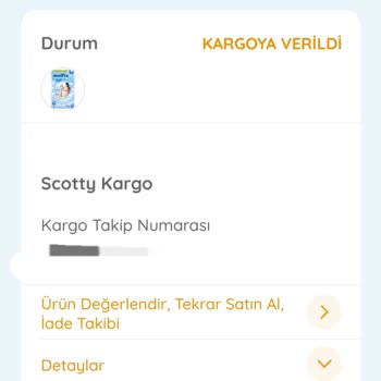 Ebebek'ten Bezlerim Teslim Edilmedi