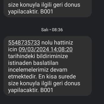 Türk Telekom Hat Taşıma Yapılmadı