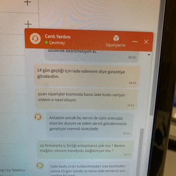 Trendyol Satıcısı İle İlgili Yaşadığım Sorunda Yardımcı Olmaması