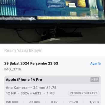 Arçelik Televizyon Ekran Lekesi