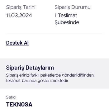 Teknosa Doğum Günü Hediyesi Kargo Gecikmesiyle Buruk Kaldı