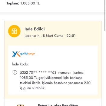 Boyner 6 Ayda Ürünümü Göndermedi
