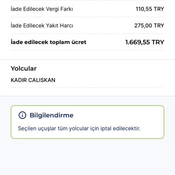 Anadolu Jet A Jet Bilete Haksız Kesinti
