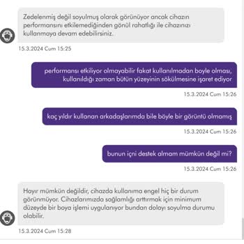 Dyson V15 Süpürge Kutuda Dururken Deformasyon