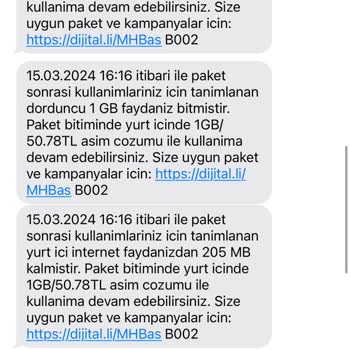 Turkcell Durmadan Ek Paket Yeniliyor
