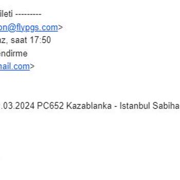 Pegasus Uçuş Saatinin Sistemsel Hatadan Dolayı Yanlış Belirtilmesi