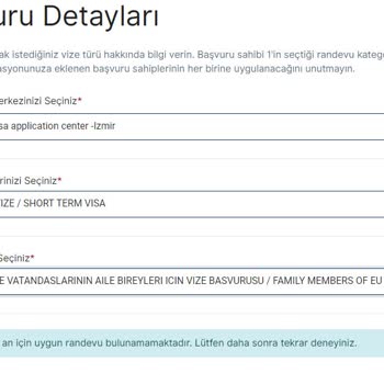 VFS Global VFS Hollanda'da Randevu Bulamıyorum