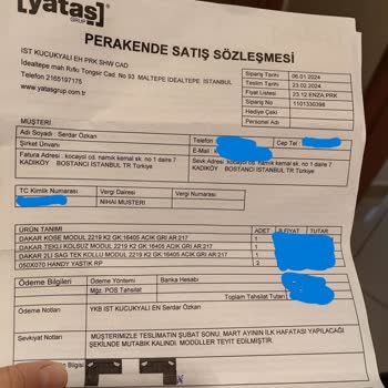 Yataş Devamlı Ertelenen Teslim Tarihi