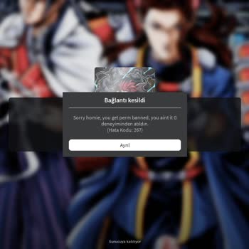 ROBLOX Banımı Lütfen Kaldırın Bir Daha Açmayacağım