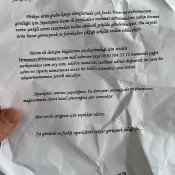 Trendyol Birnumara Dikey Süpürge Şikayet