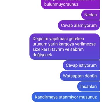 Gizem Gül Butik Yanlış Ürün Gönderimi Ve İletişim Sorunları