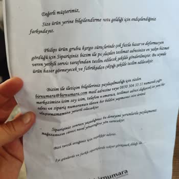 Trendyol Bir Numaram Sipariş Sorunu