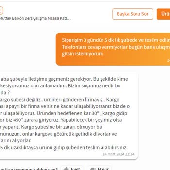 Trendyol Siparişim Teslim Olmadı Ve Depolife Satıcısı Hakaret Etti