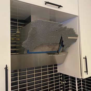 Bosch Davlumbaz Gri Cam