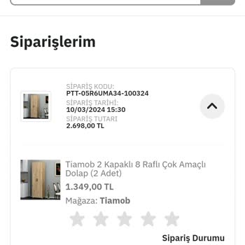 Epttavm Ve Tiamob Hatalı Sipariş.